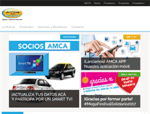 Tablet Screenshot of amca.org.ar
