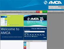 Tablet Screenshot of amca.com.au